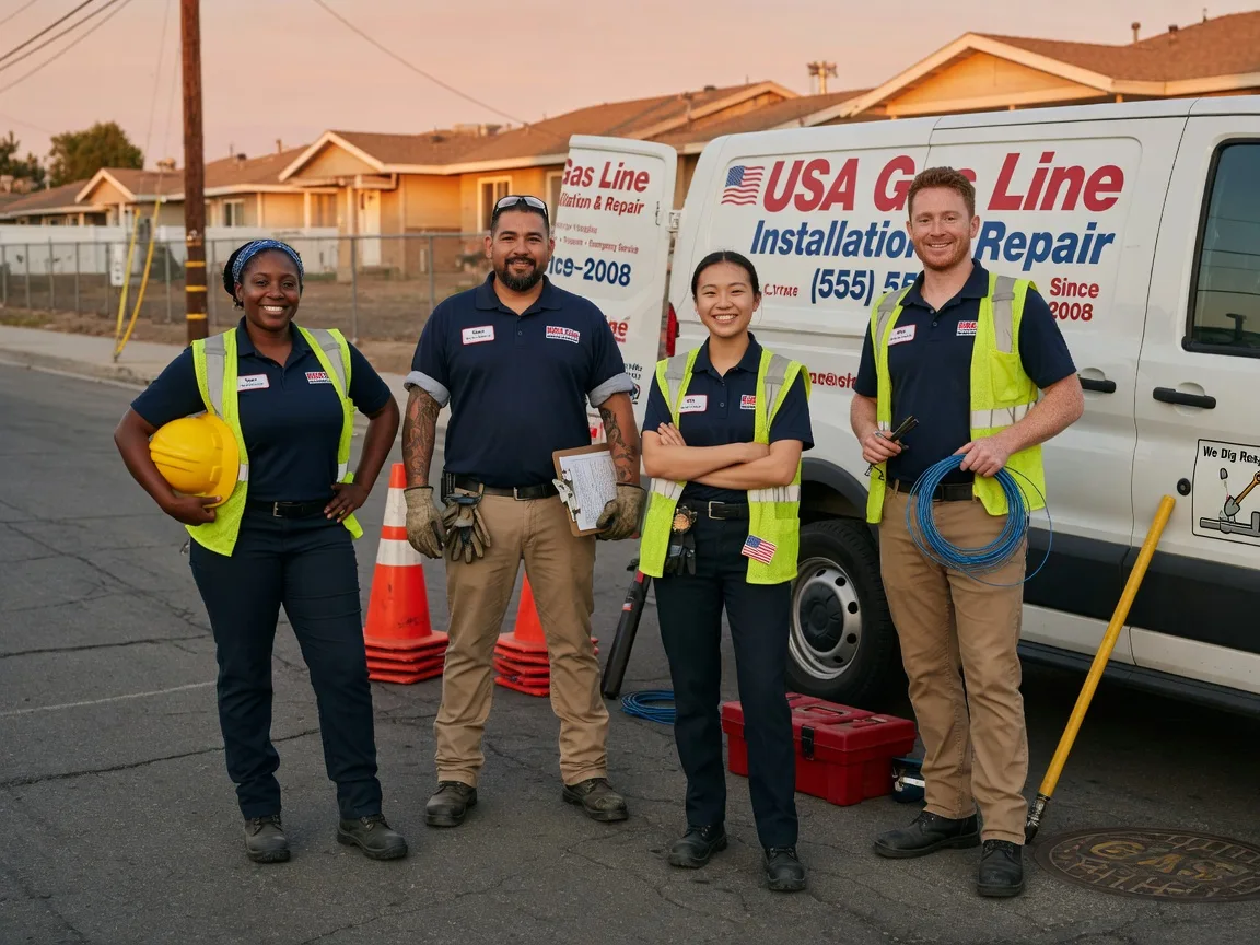 Gas Line Installation company in Armstrong, IL